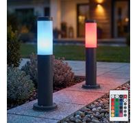 Außenstehlampe Zoccolo Lampada da Giardino Dimmerabile Telecomando LED H 45 CM