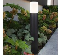 Außenstehlampe Zoccolo Lampade da Percorso Nero Opale LED Giardino H 50 CM