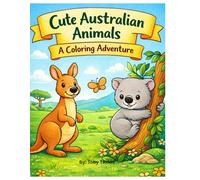 Aussie Animals Fun Colouring Book: A Fun Australian Colouring Adventure for Kids Ages 3-7