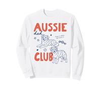 Aussie Dad Club Australian Shepherd Dog Owner Fathers Day Felpa