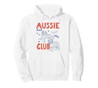 Aussie Dad Club Australian Shepherd Dog Owner Fathers Day Felpa con Cappuccio