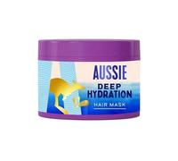Aussie Deep Hydration - Maschera vegana, idratante intensa, per capelli molto secchi, spessi e ricci, con olio di avocado, jojoba e noci di macadamia, 450 ml