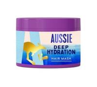 Aussie Deep Hydration - Maschera vegana, idratante intensa, per capelli molto secchi, spessi e ricci, con olio di avocado, jojoba e noci di macadamia, 450 ml