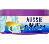 Aussie Deep Hydration - Maschera vegana, idratante intensa, per capelli molto secchi, spessi e ricci, con olio di avocado, jojoba e noci di macadamia, 450 ml