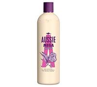 Aussie Mighty Mega Shampoo, formula vegana leggera e delicata, dose giornaliera di Mega Get Up and Go, dona ai capelli Mega Bonza Rimbalza, con estratto di eucalipto, senza silicone, cruelty free, 500