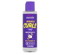 Aussie Miracle Curls Curl-Defining Oil - Trattamento per capelli con olio di jojoba australiano, 100 ml