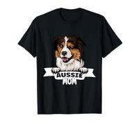 Aussie Mom - Per le mamme di Australian Shepherd Maglietta