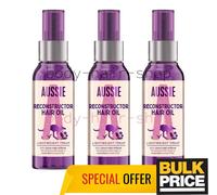 Aussie Reconstructor Hair Oil Lightweight Treat Revived Damaged Hair 100 ml 3...