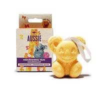 Aussie Shampoo solido vegano nutriente con noce di macadamia australiana, prodotti da bagno solidi per capelli danneggiati e secchi (70G) schiuma ricca, 98% di origine naturale, cruelty-free e scatola