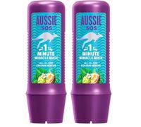 Aussie SOS 1 Minute Miracle All In One Colour Rescue Maschera da 250 ml. Nutre intensamente i capelli secchi e tinti. Più lucentezza, luce e morbidezza, per capelli lisci, morbidi e idratati