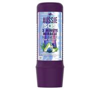 Aussie SOS 3 minuti Miracle Brunette Hair Trattamento profondo per capelli castani che necessitano di nutrizione, con peperberry australiano e aloe vera, 225ml