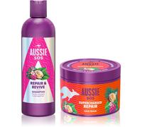 Aussie SOS Repair, Revive & Repeat confezione regalo per capelli e cuoi capelluti stanchi