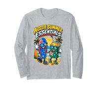 Aussie Summer Essential Australia Camicia Australiana Maglia a Manica