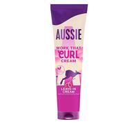 Aussie Work That Curl Crema Ricci 160ml, Crema Senza Risciacquo per Definire e Idratare Capelli Mossi e Ricci, Infusa con Olio di Cocco, Vegana e Cruelty-Free