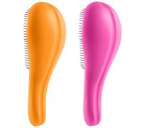 Aussumy Set di 2 spazzole districanti per capelli con setole ultra morbide per una rimozione senza sforzo dei nodi, per capelli ricci secchi e bagnati, per uomini, donne, ragazze, ragazzi e bambini