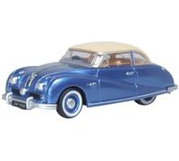 Austin Atlantic Coupe Blu Avorio 1:76 Scala Oxford Diecast 76ATL006