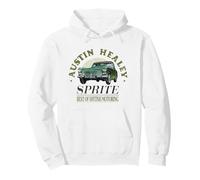Austin-Healey Sprite Best of British Motoring Retro Felpa con Cappuccio