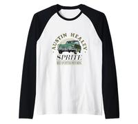 Austin-Healey Sprite Best of British Motoring Retro Maglia con Maniche Raglan
