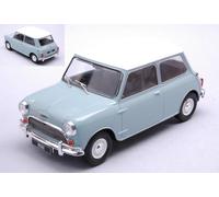Austin Mini Cooper S 1965 Light Blue/white Rhd 1:24 Model WB124183 WHITEBOX