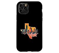 austin, orizzonte, città, dentro, texas, mappa, austin, paesaggio urbano, retro Custodia per iPhone 11 Pro
