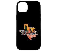 austin, orizzonte, città, dentro, texas, mappa, austin, paesaggio urbano, retro Custodia per iPhone 14 Plus