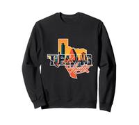 Austin, Orizzonte, Città, Dentro, Texas, Mappa, Austin, Paesaggio Urbano, Retro Felpa