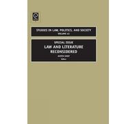 Austin Sarat Law and Literature Reconsidered (Copertina rigida)
