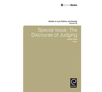 Austin Sarat Special Issue: The Discourse of Judging (Copertina rigida)