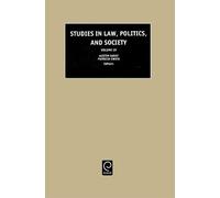 Austin Sarat Studies in Law, Politics and Society (Copertina rigida)