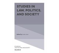 Austin Sarat Studies in Law, Politics, and Society (Copertina rigida)