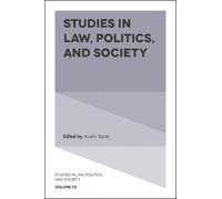 Austin Sarat Studies in Law, Politics, and Society (Copertina rigida)