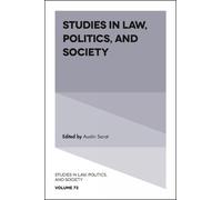 Austin Sarat Studies in Law, Politics, and Society (Copertina rigida)