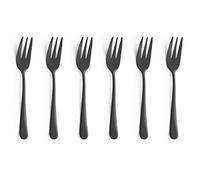 Austin - Set per torte, 6 pezzi, colore: nero opaco - NUOVO