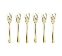 Austin - Set per torte, 6 pezzi, colore: oro opaco