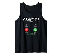 Austin Sta chiamando e Devo Andare in Texas in Viaggio Canotta