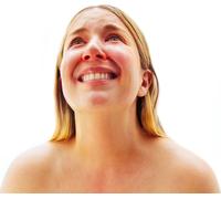 chin up buttercup - neon orange