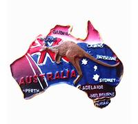 Australia Animal canguro mappa frigorifero magnete viaggio adesivo souvenir, decorazione casa e cucina. Australia frigorifero magnete