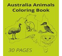 AUSTRALIA ANIMALS COLORING BOOK