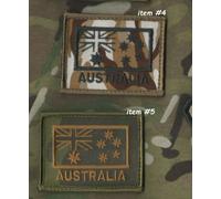 AUSTRALIA AUSSIE OZZIE ENSIGN Special Air Service Regiment SASR Velkrö FLAG X 2