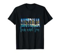 Australia Beaches Sun And Sea Sunset Beach Maglietta