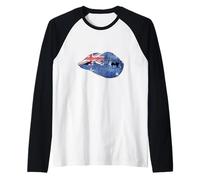 Australia Bocca Maglia con Maniche Raglan