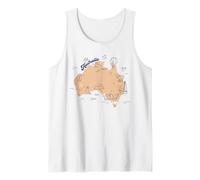 Australia casa Vacanza Australia a Australia Mappa Canotta