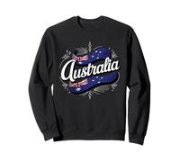 Australia Flag Aussie Pride Outback Travel Spirit Felpa
