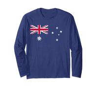 Australia Flag Australian Aussie Union Jack Southern Cross Maglia a Manica