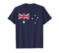 Australia Flag Australian Aussie Union Jack Southern Cross Maglietta