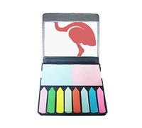 Australia Ostrich Retro Style Red Illustration Self Stick Note Color Page Marker Box