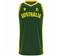 Australia Pallone da basket macron Bambini Maglia per il gioco in casa 58560594 verde 120-132