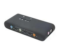 (Australia)Scheda audio USB professionale CM6206 Chipset 71 Scheda audio ottica stereo esterna Usb Hid