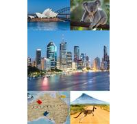 Australia Travel or Patriotic Notebook or Journal 6x9"