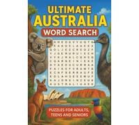 Australia Word Search Puzzle Book: Word Searches with Easy-to-Read Print about Down Under, Strange Animals, and More | 6x9 inches, 110 pages | 50+ Puzzles ... Gift for Vacations, Holidays, Relaxing